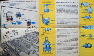 Knorr Druckluftbremse Modelprogram 1952 Accessoires-Catalog (9946)